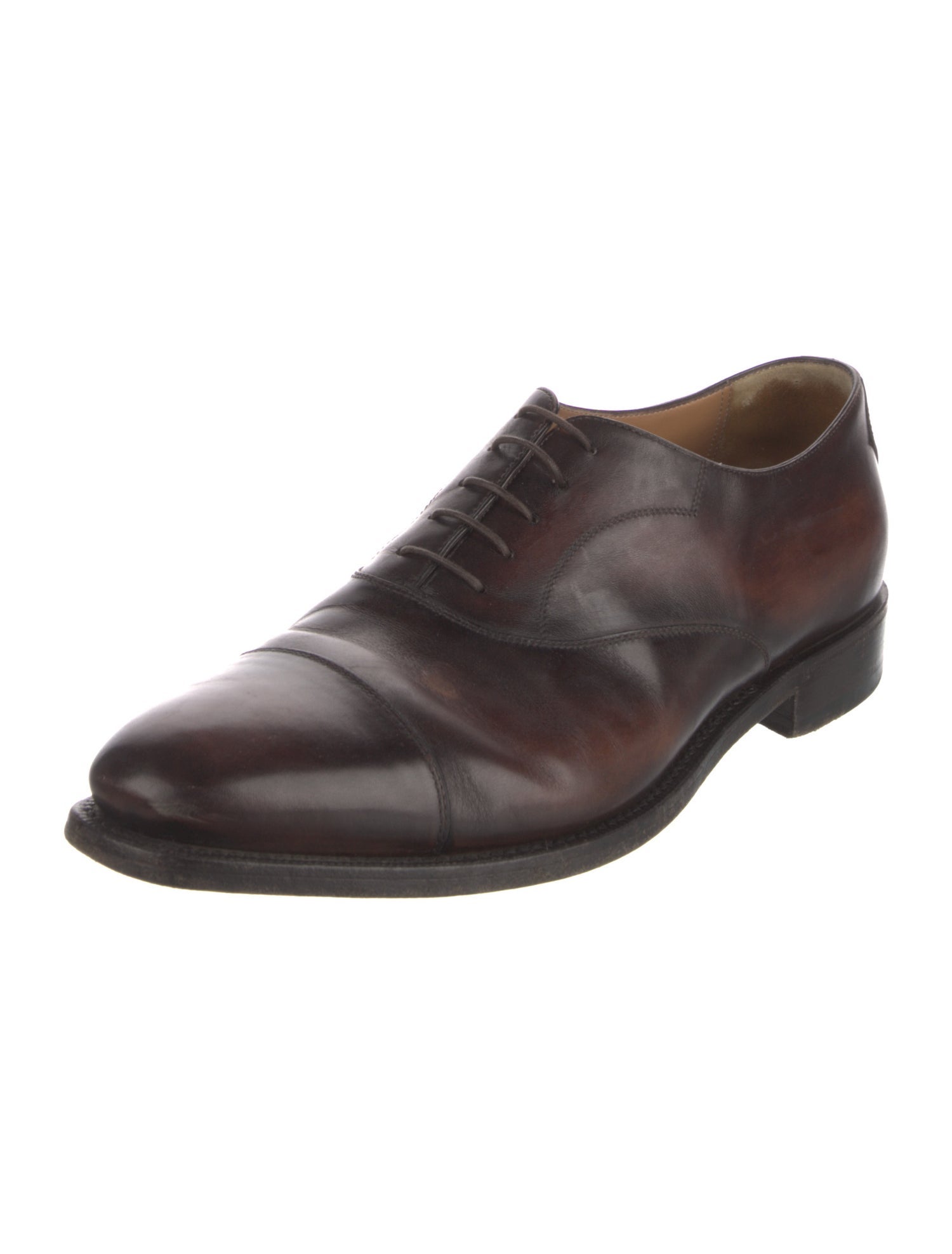Berluti Leather Oxfords